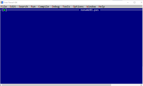 Free Pascal IDE下载